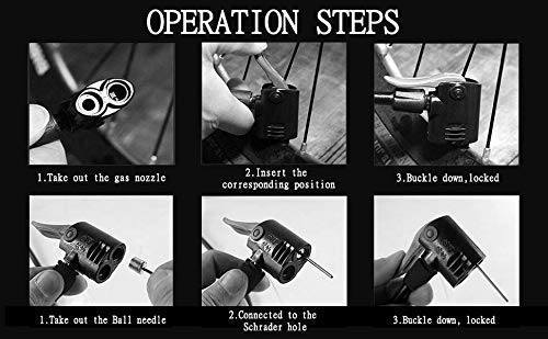 FOOT ACTIVATED FLOOR AIR PUMP